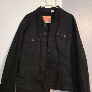 Levis Denim Jacket XXL black